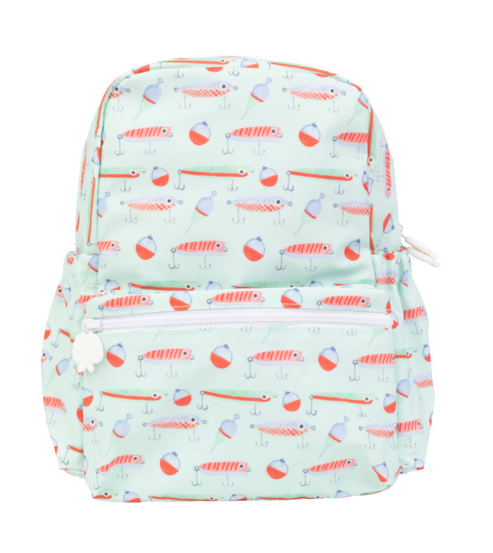 Apple of My Isla Backpack-Boy Prints