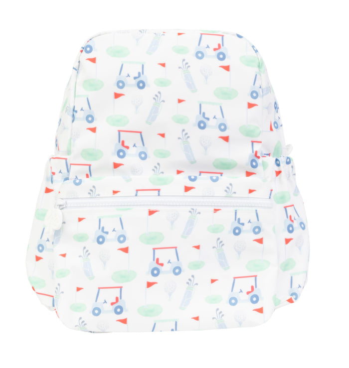 Apple of My Isla Backpack-Boy Prints