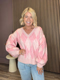Ashling Knit Jumper (Rose Pink)