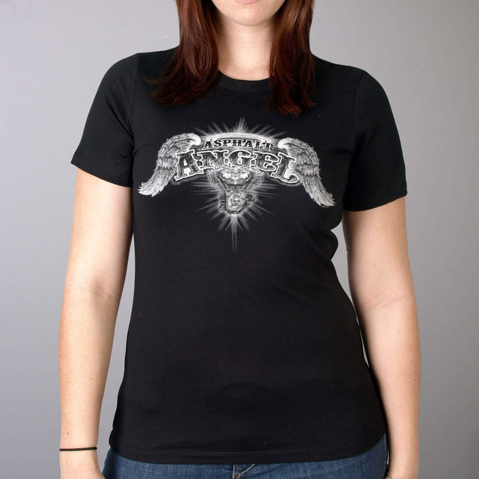 Asphalt Angel T-Shirt: Description
Asphalt Angel Double Sided Full Cut