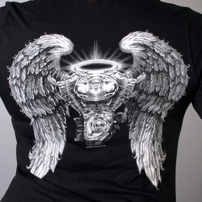 Asphalt Angel T-Shirt: Description
Asphalt Angel Double Sided Full Cut