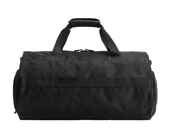 True Black | Back view of Atlas Duffle in True Black