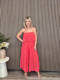 Ayla Jumpsuit (Red)