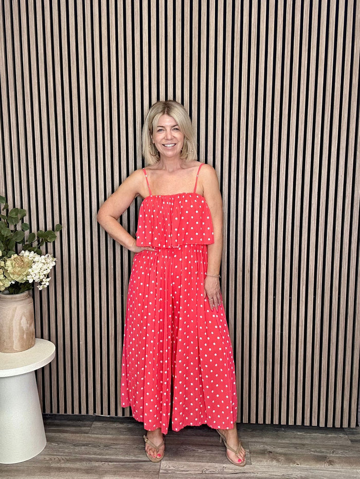 Ayla Jumpsuit (Red)