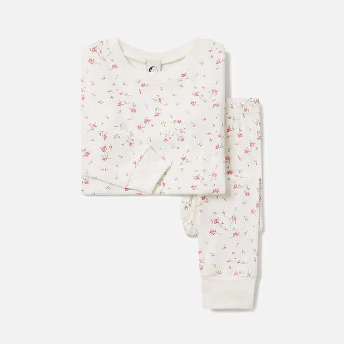 Baby & Kids Cotton Pyjama Set  - Vintage Rose