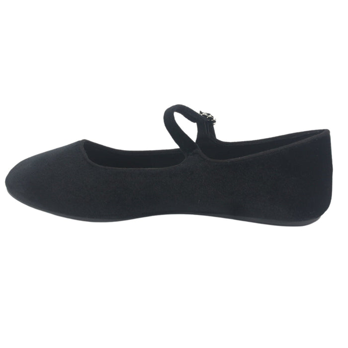 Ballerina Chalada Mujer Capo-2 Negro Plano Ballerinas Chalada
