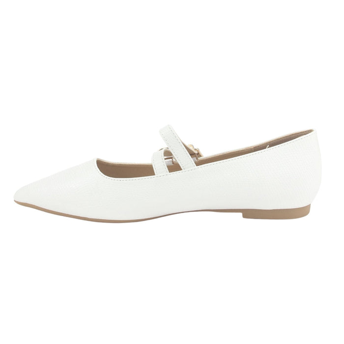 Ballerina Chalada Mujer Maris-5 Blanco Casual Ballerinas Chalada