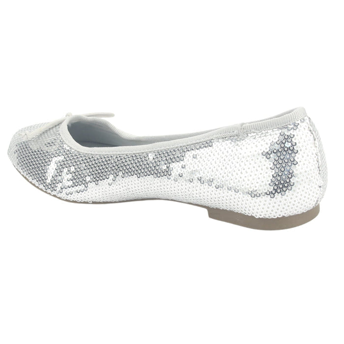 Ballerina Chalada Mujer Nathan-60 Plateado Casual Ballerinas Chalada
