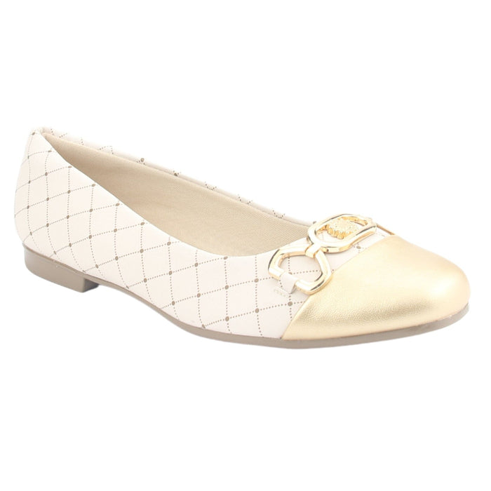 Ballerina Chalada Mujer Nazzer-2 Dorado Casual Ballerinas Chalada