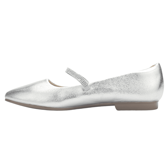 Ballerina Mujer Chalada Nazzer-8 Plateado Casual Ballerinas Chalada