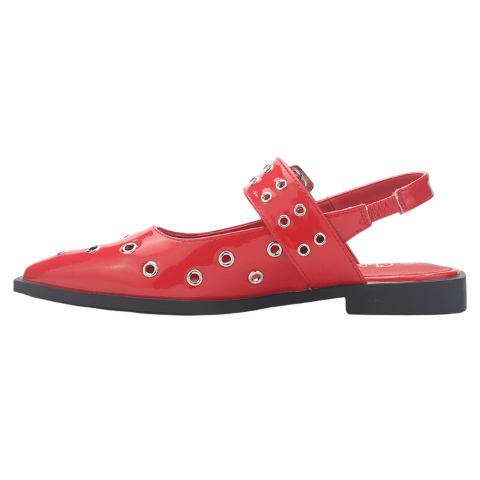 Ballerina Mujer Chalada Slik-20 Rojo Casual Ballerinas Chalada