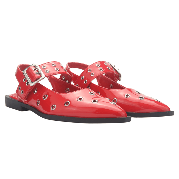 Ballerina Mujer Chalada Slik-20 Rojo Casual Ballerinas Chalada