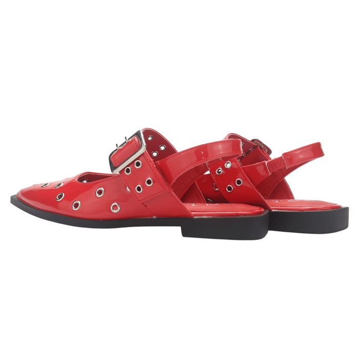 Ballerina Mujer Chalada Slik-20 Rojo Casual Ballerinas Chalada