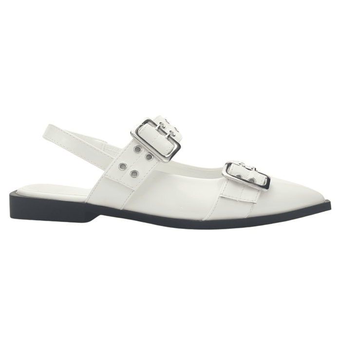Ballerina Mujer Chalada Slik-21 Blanco Casual Ballerinas Chalada