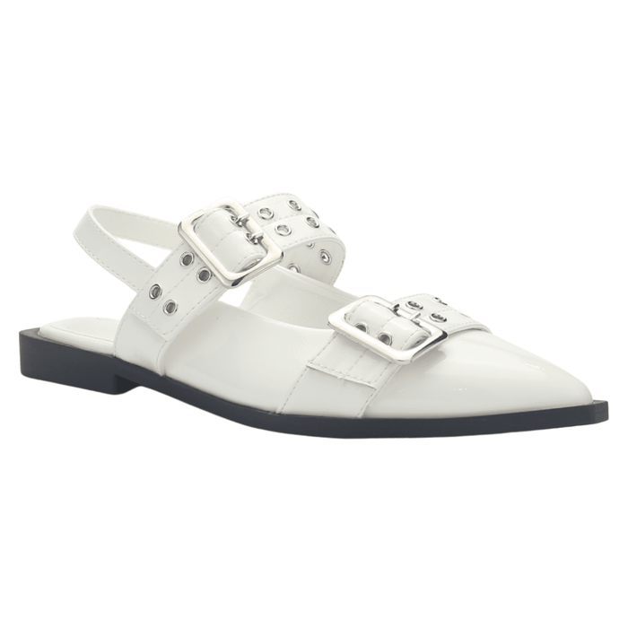 Ballerina Mujer Chalada Slik-21 Blanco Casual Ballerinas Chalada