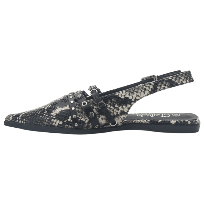 Ballerina Negro Mujer Casual Chalada Flat-1 Ballerinas Chalada
