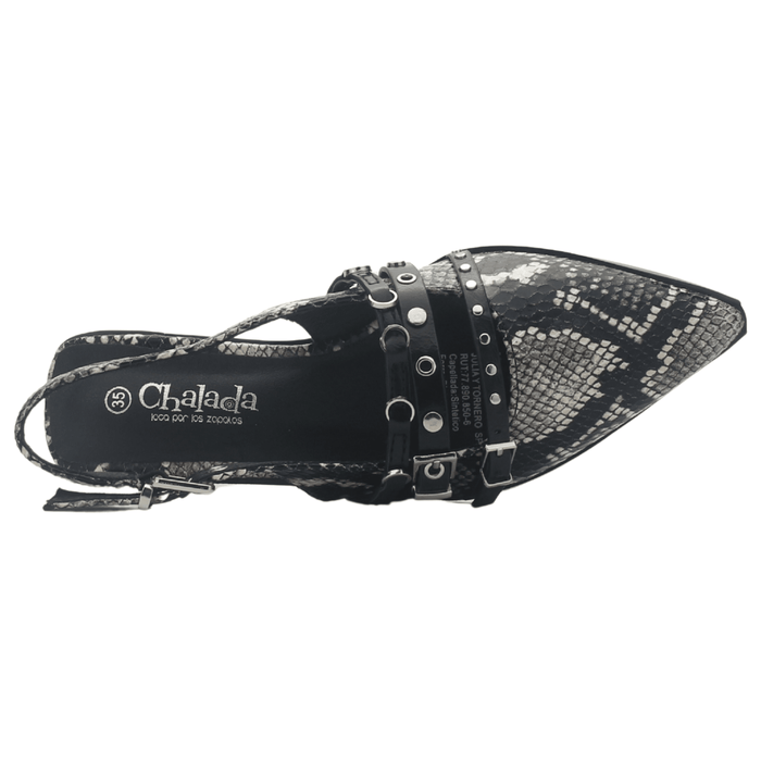 Ballerina Negro Mujer Casual Chalada Flat-1 Ballerinas Chalada