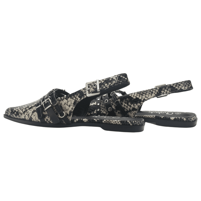 Ballerina Negro Mujer Casual Chalada Flat-1 Ballerinas Chalada