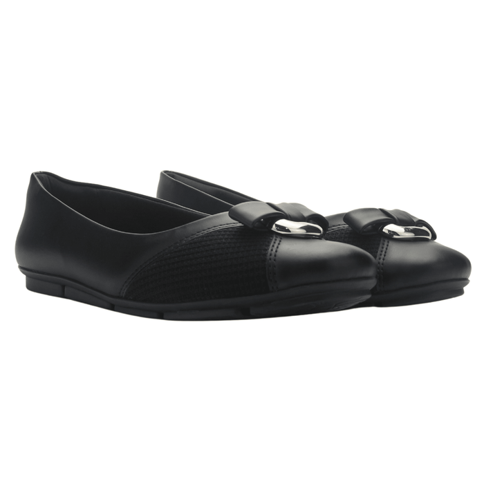 Ballerina Negro Mujer Comfortflex 2563403 Casual Ballerinas Comfortflex