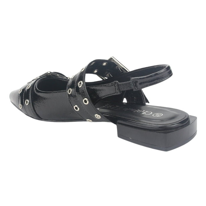 Ballerinas Mujer Negro Casuales Chalada Slik-1 Ballerinas Chalada