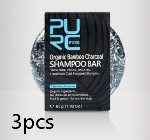 Bamboo Charcoal Shampoo Bar – Clarifying Cleanse