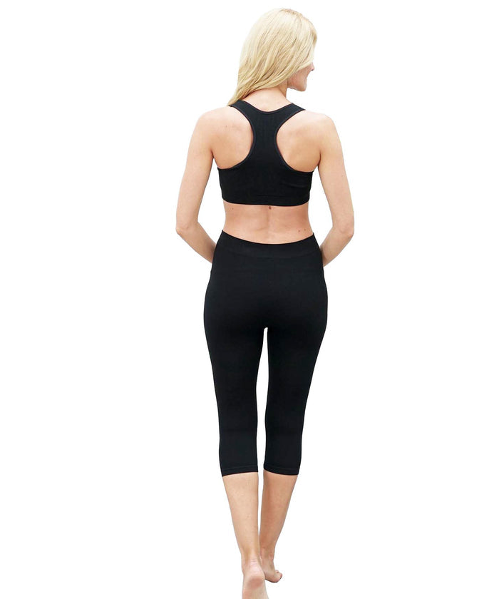 Bamboo Regular Band Capri-Apparel-Alpaca Direct-Alpaca Direct