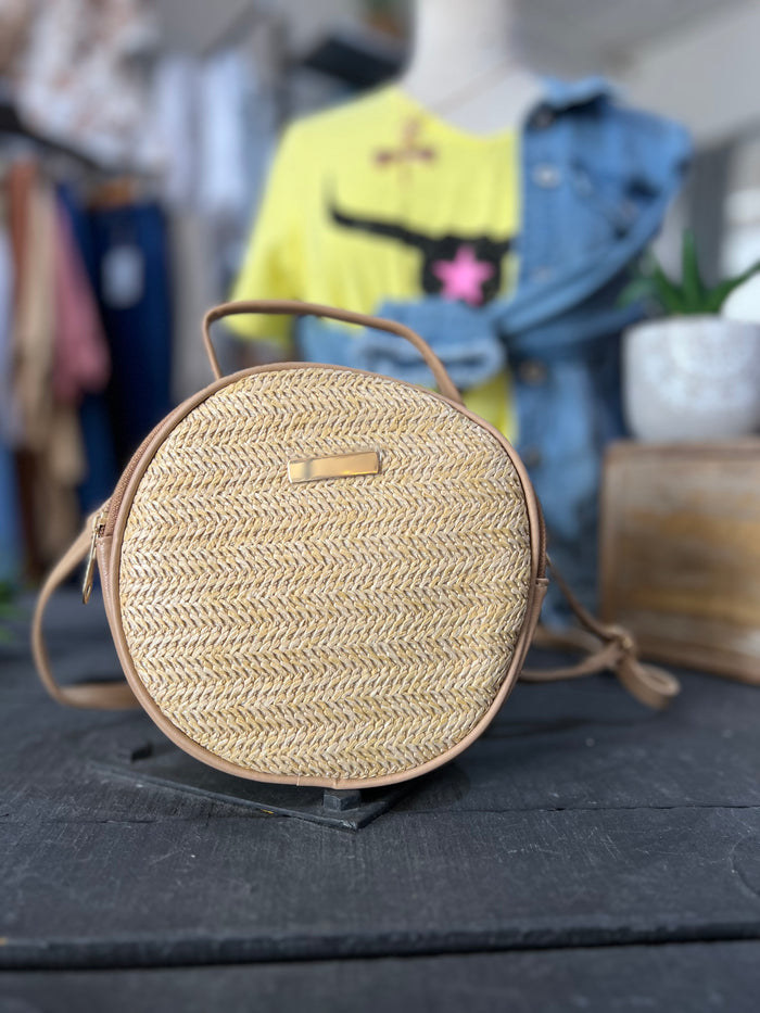 Beetie Round Bag - Beige