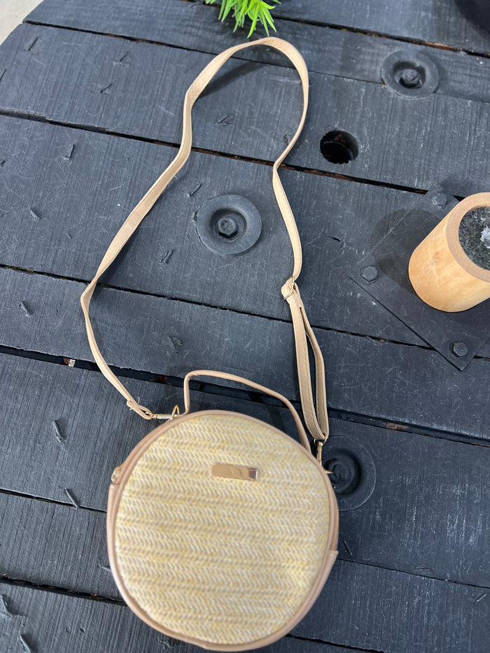 Beetie Round Bag - Beige