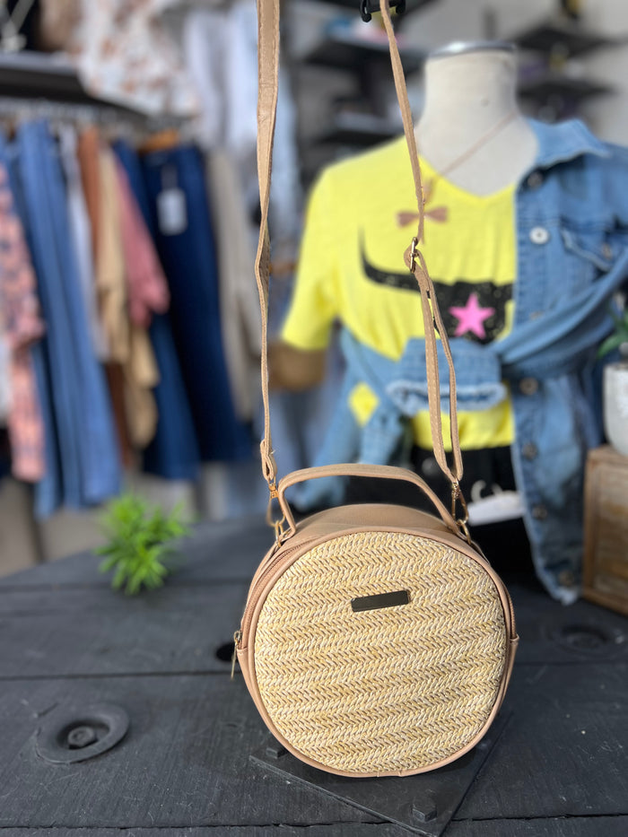 Beetie Round Bag - Beige