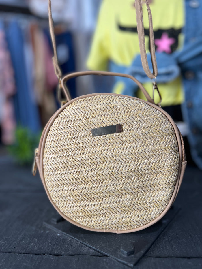 Beetie Round Bag - Beige