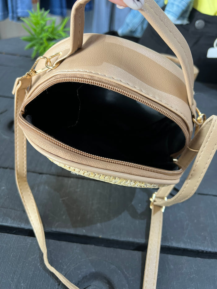 Beetie Round Bag - Beige