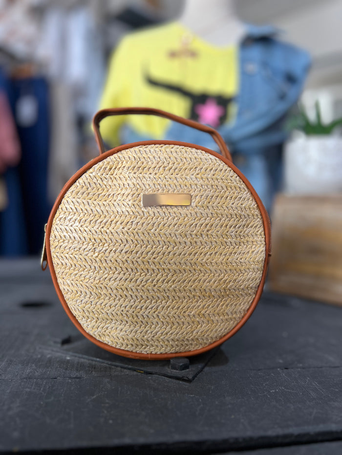 Beetie Round Bag - Tan