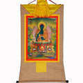 Bhaisajyaguru-Medicine Buddha - Tibetan thangka painting, view 8