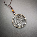 Big Melong 2.24" - Tibetan Buddhist art, front view