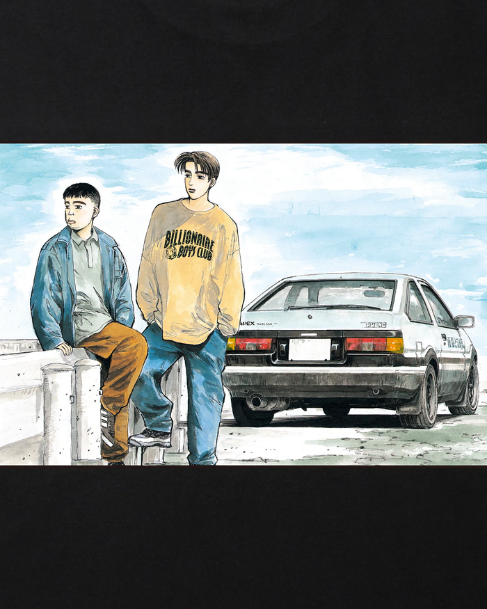 Billionaire Boys Club x Initial D Cotton T-Shirt 2