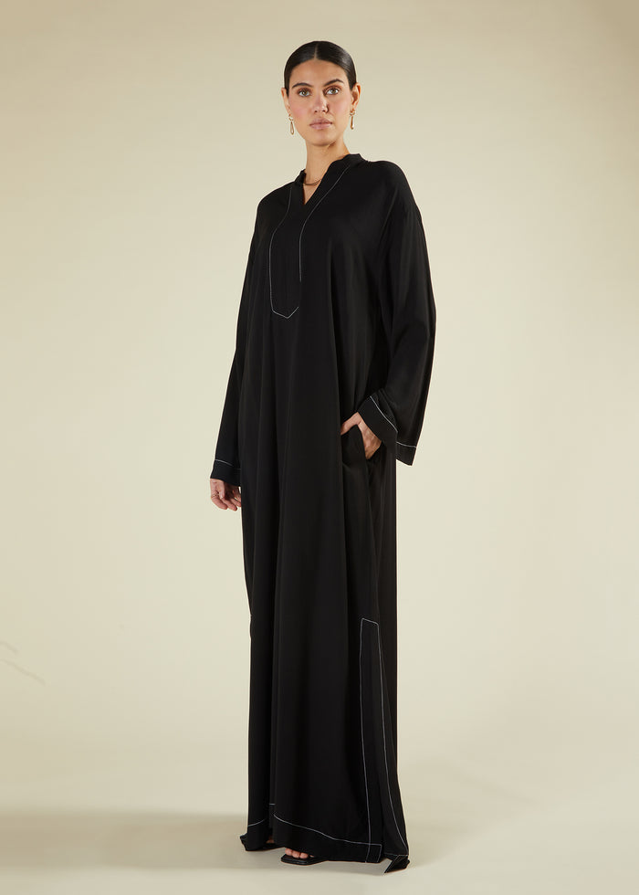 Black Boski Abaya
