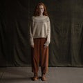 Blackthorn Women's Trousers - Cotton Corduroy - Auburn