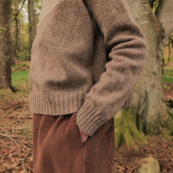 Blackthorn Women's Trousers - Cotton Corduroy - Squirrel