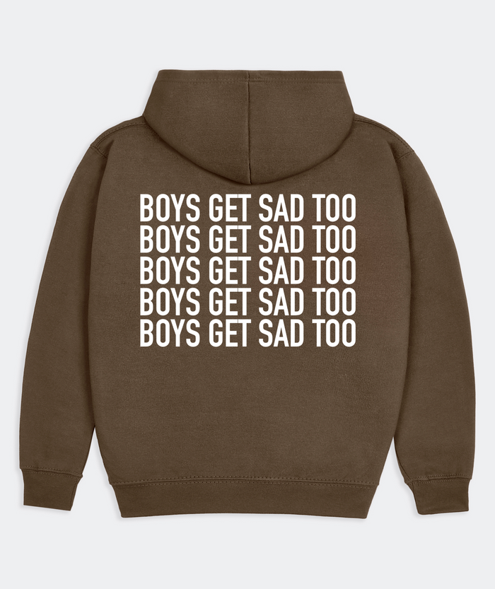 BLOCK LOGO HOODY OLIVE KIDS