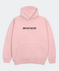 BLOCK LOGO HOODY PINK KIDS