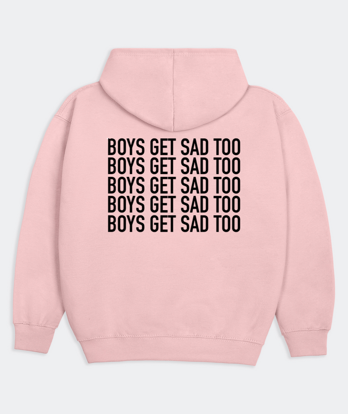 BLOCK LOGO HOODY PINK KIDS