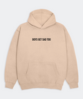 BLOCK LOGO HOODY SAND KIDS