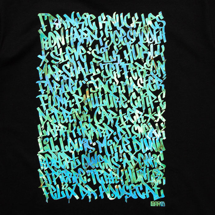 Blue Chicago Pioneers Back Print - Tshirt - Black