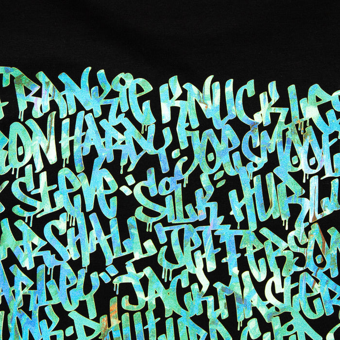 Blue Chicago Pioneers Back Print - Tshirt - Black