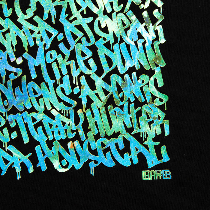 Blue Chicago Pioneers Back Print - Tshirt - Black