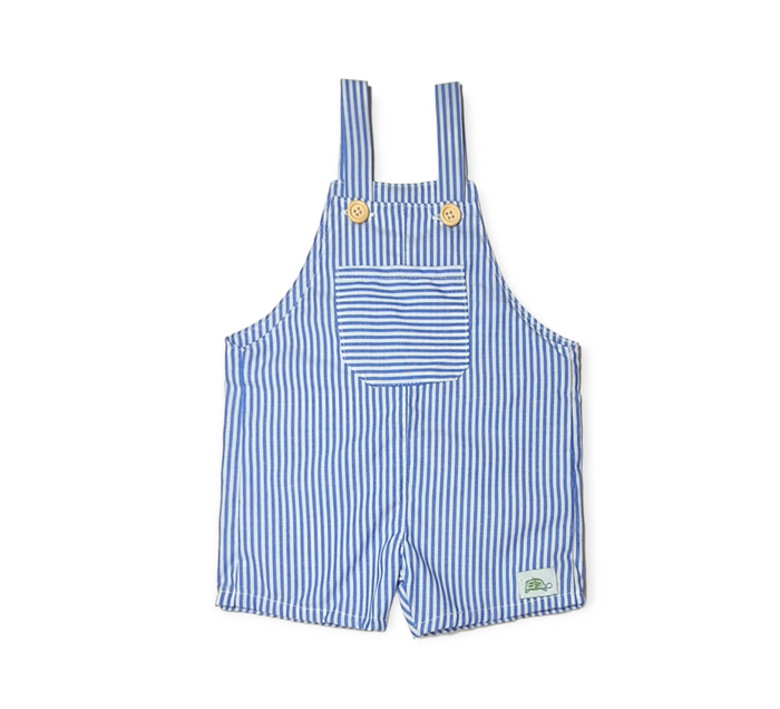 Blue Stripes Romper