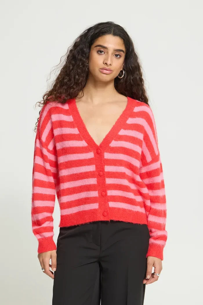 Blush Cardigan (Poinsettia)