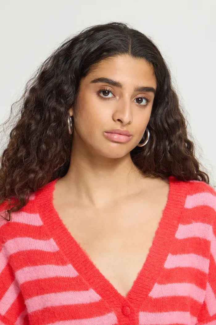 Blush Cardigan (Poinsettia)