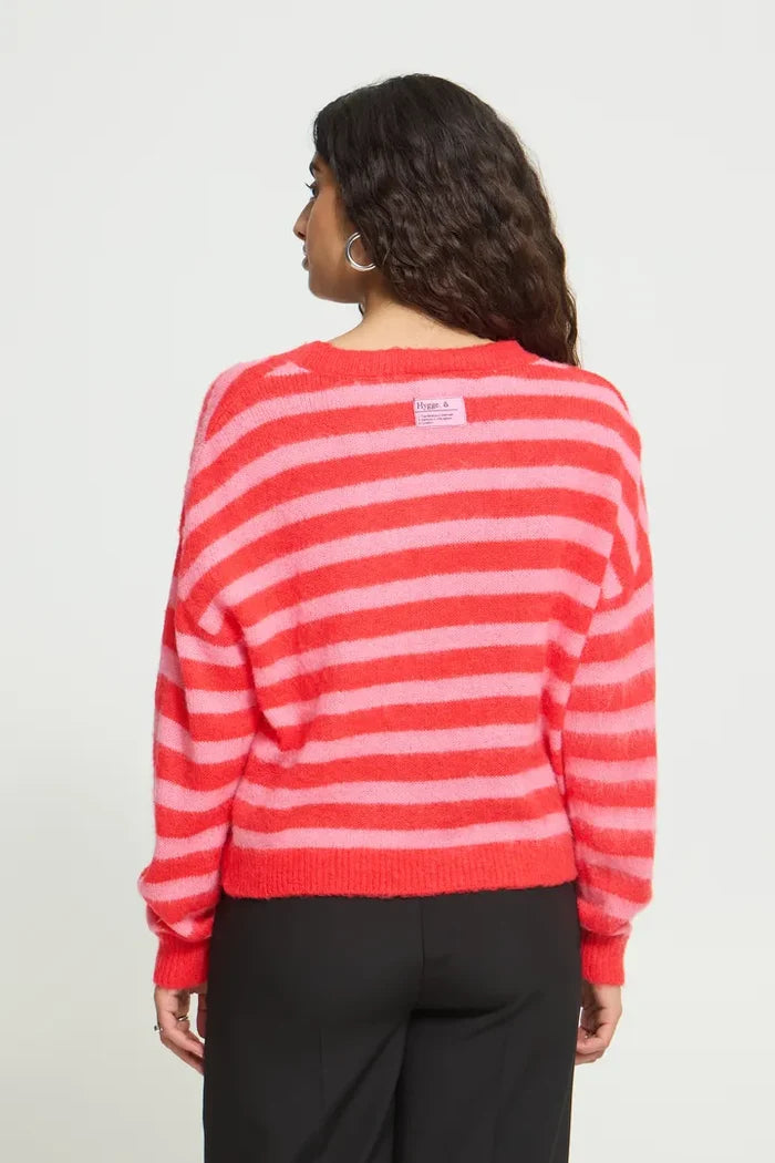 Blush Cardigan (Poinsettia)