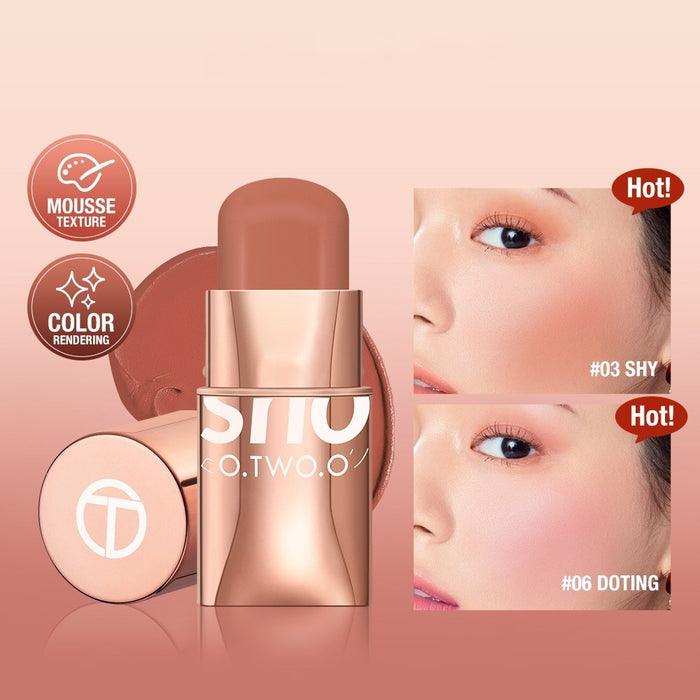 Cream blush stick product view showing the portable applicator and one selectable variant for cheek makeup and daily beauty use.